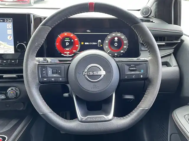 日産 オーラ ニスモ 島根県 2021(令3)年 6.6万km ピュアホワイトパール / スーパーブラック 2トーン 純正ナビ/Bluetooth/HDMI/プロパイロット/柿本製マフラー/デジタルインナーミラー/全周囲カメラ/バックカメラ/フロントカメラ/サイドカメラ/ワイヤレス充電/ドライブレコーダー/前後コーナーセンサー/ブラインドスポットモニター/レーンキープアシスト/横滑り防止装置/衝突被害軽減ブレーキ/オートライト/LEDヘッドライト/フォグランプ/禁煙車/ETC2.0/純正14インチAW