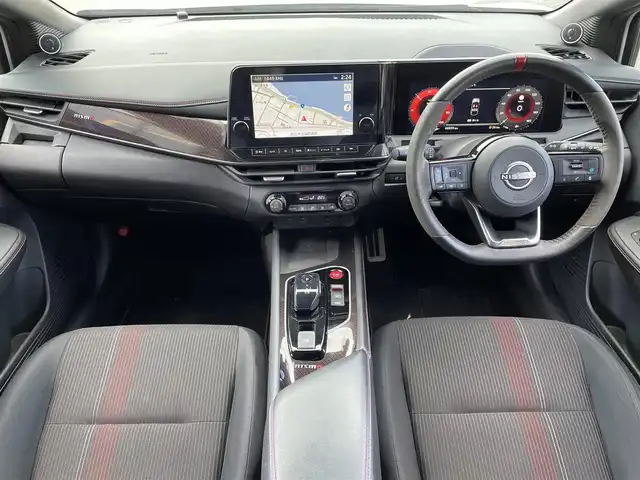 日産 オーラ ニスモ 島根県 2021(令3)年 6.6万km ピュアホワイトパール / スーパーブラック 2トーン 純正ナビ/Bluetooth/HDMI/プロパイロット/柿本製マフラー/デジタルインナーミラー/全周囲カメラ/バックカメラ/フロントカメラ/サイドカメラ/ワイヤレス充電/ドライブレコーダー/前後コーナーセンサー/ブラインドスポットモニター/レーンキープアシスト/横滑り防止装置/衝突被害軽減ブレーキ/オートライト/LEDヘッドライト/フォグランプ/禁煙車/ETC2.0/純正14インチAW