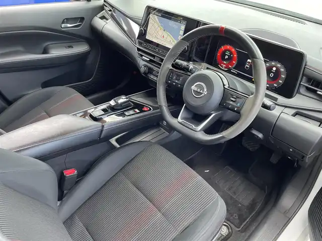 日産 オーラ ニスモ 島根県 2021(令3)年 6.6万km ピュアホワイトパール / スーパーブラック 2トーン 純正ナビ/Bluetooth/HDMI/プロパイロット/柿本製マフラー/デジタルインナーミラー/全周囲カメラ/バックカメラ/フロントカメラ/サイドカメラ/ワイヤレス充電/ドライブレコーダー/前後コーナーセンサー/ブラインドスポットモニター/レーンキープアシスト/横滑り防止装置/衝突被害軽減ブレーキ/オートライト/LEDヘッドライト/フォグランプ/禁煙車/ETC2.0/純正14インチAW