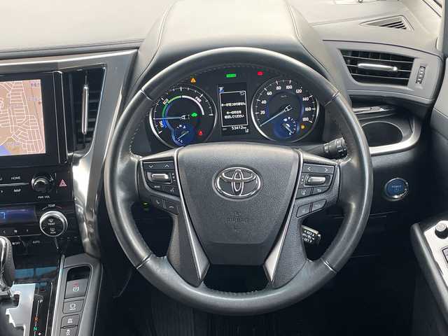 トヨタ ヴェルファイア ハイブリット Z 大阪府 2021(令3)年 5.4万km ブラック 純正ナビ/フルセグTV/CD/DVD/BT/デジタルインナーミラー/プリクラッシュセーフティー/レーダークルーズコントロール/レーントレーシングアシスト/ロードサインアシスト/アダプティブハイビームシステム/インテリジェントクリアランスソナー/ブラインドスポットモニター/リヤクロストラフィックオートブレーキ/パーキングサポートブレーキ/両側電動スライドドア/ドライブレコーダー/LEDヘッドライト/純正フロアマット/純正１７インチAW/ビルトインETC/オートライト/取説/保証書/スペアキーｘ１