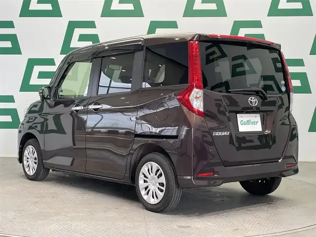 トヨタ ルーミー G S 鹿児島県 2017(平29)年 5.7万km プラムブラウンパールクリスタルシャイン 7インチ社外ナビ/・バックカメラ/Bluetooth/フルセグTV/両側パワースライド/スマートアシスト/・衝突回避支援ブレーキ/・ペダル踏み間違い時加速抑制装置/・車線逸脱警報/・先行車発信お知らせ機能/・クルーズコントロール/横滑り防止装置/コーナーセンサー/純正フロアマット/オートライト/オートエアコン/ドアバイザー/ETC/ハロゲンヘッドライト/フロントフォグランプ