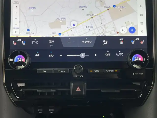 トヨタ アルファードハイブリット Z 埼玉県 2024(令6)年 0.5万km プラチナホワイトパールマイカ ユニバーサルステップ/トヨタチームメイト/純正12.1型フリップダウンモニターV12T-R72C/純正ナビゲーション/（フルセグTV/Bluetooth/AM/FM/ミラキャスト）/全方位カメラ/デジタルインナーミラー/パドルシフト/前後ドライブレコーダーTZ-DR210/両側パワースライドドア /レザーシート/前席・２列目シートヒーター 、エアシート/パドルシフト/ビルトインETC2.0/AC100V/パワーバックドア /レーダークルーズコントロール/スマートキー/プッシュスタート/３眼LEDヘッドライト/純正１８インチアルミホイール