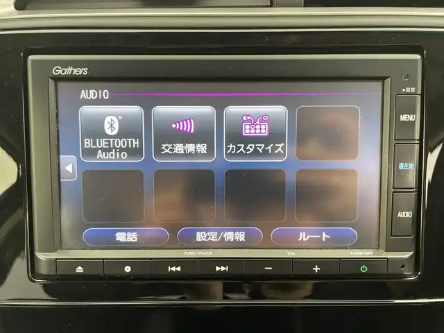 ホンダ シャトル ハイブリッド X ホンダセンシング 富山県 2019(令1)年 3.1万km ミッドナイトブルービームM 純正ナビ（AM/FM/CD/BT/USB）/バックカメラ/ドライブレコーダー/ETC/ハーフレザーシート/シートヒーター/衝突被害軽減システム/レーダークルーズコントロール/レーンキープアシスト/横滑り防止装置/アイドリングストップ/オートLEDライト/フォグライト/純正アルミホイール/純正フロアマット/革巻きステアリング/ステアリングスイッチ/パドルシフト/スマートキー