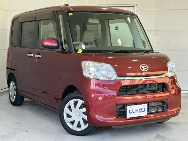 ダイハツ タント X SA 沖縄県 2014(平26)年 5.4万km ファインブルーマイカメタリック (株)IDOMが運営する【じしゃロンOO店】の自社ローン専用車両になりますこちらは現金またはオートローンご利用時の価格です。自社ローンご希望の方は別途その旨お申付け下さい/・プッシュスタート　/・ナビ　/・ＴＶ　/・バックカメラ　/・パワースライドドア　/・純正フロアマット　/・衝突被害軽減システム　/・横滑り防止装置　/・アイドリングストップ　/・取扱説明書　/・スマートキー　/・ＡＢＳ