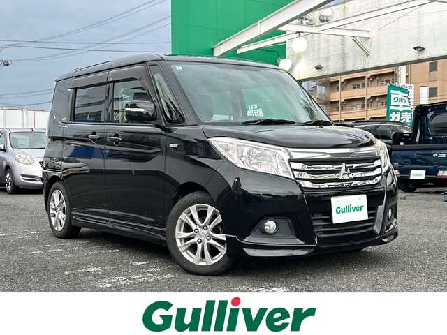 三菱 デリカＤ：２ ハイブリッドMZ ナビパッケージ 岐阜県 2016(平28)年 9.7万km スーパーブラックP ワンオーナー/メモリナビ/フルセグテレビ/Bluetooth/USB/ディスク/ラジオ/ビルトインETC/ドラレコ(CEllSTAR)cs-３６０FH/両側パワースライドドア/クルコン/ステアリングスイッチ/シートヒーター前列/バックカメラ(アラウンドビュー)/純正フロアマット/ドアバイザー/横滑り防止装置/衝突被害軽減システム/車線逸脱警報