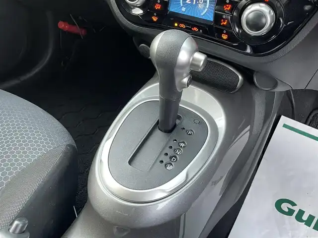 日産 ジューク 宮崎県 2014(平26)年 3.1万km オーロラフレアブルーパール 純正ナビ/フルセグTV/バックカメラ/ケンウッドドライブレコーダー/ビークルダイナミクスコントロール/オートライト/オートエアコン/本革巻きステアリング/スエード調トリコットシート/インテリジェントキー/プッシュエンジンスターター/イモビライザー/禁煙車