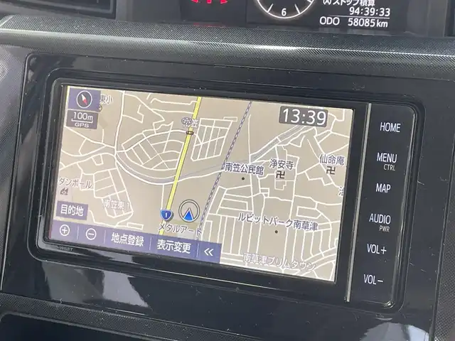 トヨタ ルーミー G 滋賀県 2022(令4)年 5.8万km ターコイズブルーマイカメタリック 純正ナビ/【CD.DVD.Bluetooth.フルセグTV】/バックカメラ/衝突軽減ブレーキ/両側電動スライドドア/クリアランスソナー/LEDヘッドライト/オートライト/オートハイビーム/前方ドライブレコーダー/アイドリングストップ/プッシュスタート/スマートキー/スペアキー