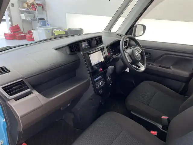 トヨタ ルーミー G 滋賀県 2022(令4)年 5.8万km ターコイズブルーマイカメタリック 純正ナビ/【CD.DVD.Bluetooth.フルセグTV】/バックカメラ/衝突軽減ブレーキ/両側電動スライドドア/クリアランスソナー/LEDヘッドライト/オートライト/オートハイビーム/前方ドライブレコーダー/アイドリングストップ/プッシュスタート/スマートキー/スペアキー