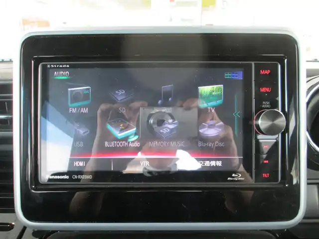 スズキ スペーシア カスタム HYBRID XS ターボ 千葉県 2019(平31)年 6.6万km ムーンライトバイオレットPM 社外SDナビ、フルセグTV/バックカメラ/社外オーディオ【BD/DVD/CD/BT/SD】/デュアルセンサーブレーキサポート/両側パワースライドドア/LEDヘッドライト&LEDフォグランプ/クルーズコントロール/車線逸脱防止警報装置/パドルシフト付き革巻きステアリング/ナビ連動ステアリングスイッチ/ナビ連動前方ドライブレコーダー/リアコーナーセンサー/運転席シートヒーター/ETC/スペアキー/取扱説明書/ナビ取扱説明書/新車時保証書/整備記録簿(R2/R3/R6)