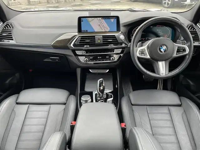 ＢＭＷ Ｘ３ xDrive20d Mスポーツ 東京都 2021(令3)年 3.2万km サファイアブラックP ワンオーナー/純正ナビ/フルセグＴＶ/３６０°カメラ　/レザーシート　/シートヒーター　/パワーバックドア　/ＥＴＣ　/ＨＵＤ　/Ａｐｐｌｅ　Ｃａｒ　Ｐｌａｙ　/ＡＣＣ　/ＢＳＭ　/レーンキープ　/ワイヤレス充電