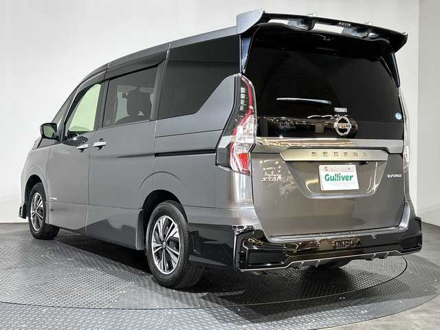 日産 セレナ e－パワー ハイウェイスター V 愛媛県 2021(令3)年 4.4万km ダークメタルグレー １０型ナビ/フルセグ／Ｂｌｕｅｔｏｏｔｈ/全方位カメラ/１１型後席モニター/プロパイロット/衝突軽減ブレーキ/レーンキープアシスト/レーダークルーズコントロール/ＥＴＣ/前方ドライブレコーダー/両側パワースライドドア/オートマチックハイビーム/IMPULエアロ/デジタルインナーミラー/ブラインドスポットモニター