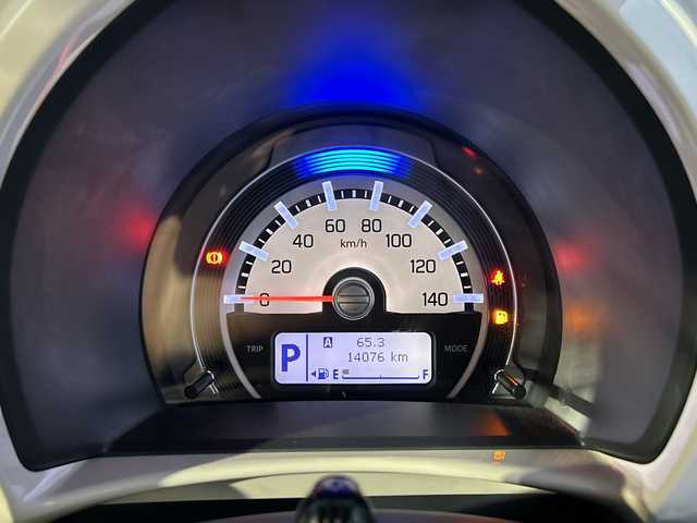 マツダ フレア クロスオーバー XG 広島県 2019(平31)年 1.4万km フェニックスレッドパール/ブラック 禁煙/デュアルブレーキサポート/車線逸脱警報/純正ナビ（A9K4）/・フルセグ/CD/DVD/Bluetooth/SD/バックカメラ/HIDヘッドライト/オートライト/ステアリングスイッチ/シートヒーター（D/N）/アイドリングストップ/純正フロアマット/純正ドアバイザー/ETC