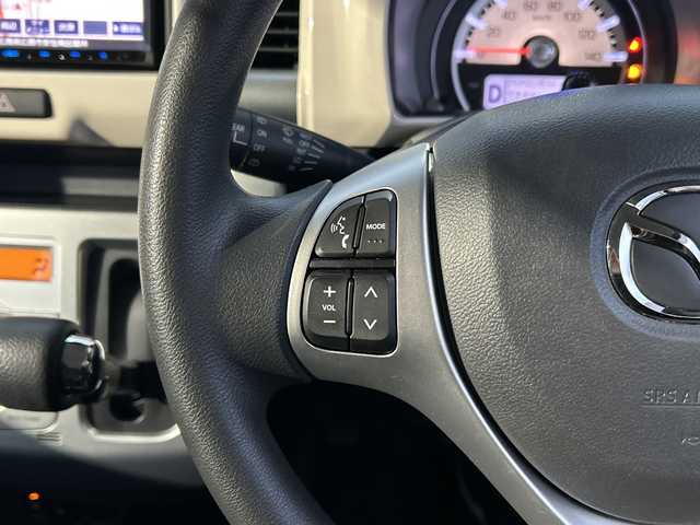 マツダ フレア クロスオーバー XG 広島県 2019(平31)年 1.4万km フェニックスレッドパール/ブラック 禁煙/デュアルブレーキサポート/車線逸脱警報/純正ナビ（A9K4）/・フルセグ/CD/DVD/Bluetooth/SD/バックカメラ/HIDヘッドライト/オートライト/ステアリングスイッチ/シートヒーター（D/N）/アイドリングストップ/純正フロアマット/純正ドアバイザー/ETC