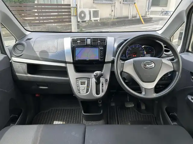 ダイハツ ムーヴ カスタム X スマートセレSA 愛知県 2014(平26)年 5.3万km タングステングレーM 社外SDナビ/AMFM/BT/CD/フルセグ/プッシュスタート/衝突被害軽減システム/横滑り防止装置/バックカメラ/ETC/ベンチシート/スマートキー/純正AW