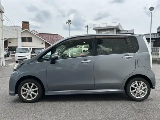 ダイハツ ムーヴ カスタム X スマートセレSA 愛知県 2014(平26)年 5.3万km タングステングレーM 社外SDナビ/AMFM/BT/CD/フルセグ/プッシュスタート/衝突被害軽減システム/横滑り防止装置/バックカメラ/ETC/ベンチシート/スマートキー/純正AW