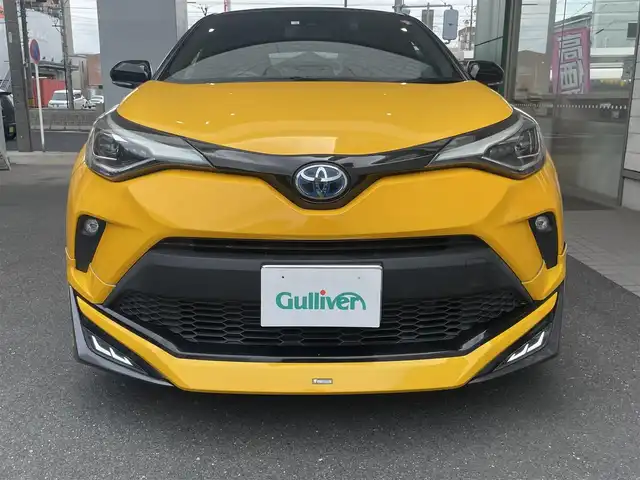 トヨタ Ｃ－ＨＲ G 愛知県 2020(令2)年 4.3万km ブラック/イエロー ワンオーナー/MODELLITAエアロキット/・フロントスポイラー/・サイドスカート/・リアスカート/純正ディスプライオーディオ/・ナビ／Bluetooth／Miracast/バックカメラ/LEDヘッドライト／フォグランプ/シーケンシャルターンランプ/ハーフレザーシート/TOYOTA SAFETY SENSE/・プリクラッシュセーフティ/・レーンディパーチャーアラート/・オートマチックハイビーム/・レーダークルーズコントロール/ブラインドスポットモニター/純正18インチAW/スマートキー＆プッシュスタート/応急用スペアタイヤ
