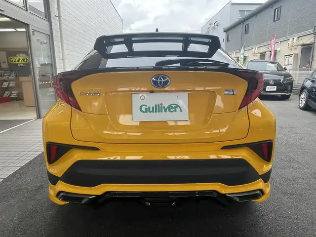 トヨタ Ｃ－ＨＲ G 愛知県 2020(令2)年 4.3万km ブラック/イエロー ワンオーナー/MODELLITAエアロキット/・フロントスポイラー/・サイドスカート/・リアスカート/純正ディスプライオーディオ/・ナビ／Bluetooth／Miracast/バックカメラ/LEDヘッドライト／フォグランプ/シーケンシャルターンランプ/ハーフレザーシート/TOYOTA SAFETY SENSE/・プリクラッシュセーフティ/・レーンディパーチャーアラート/・オートマチックハイビーム/・レーダークルーズコントロール/ブラインドスポットモニター/純正18インチAW/スマートキー＆プッシュスタート/応急用スペアタイヤ