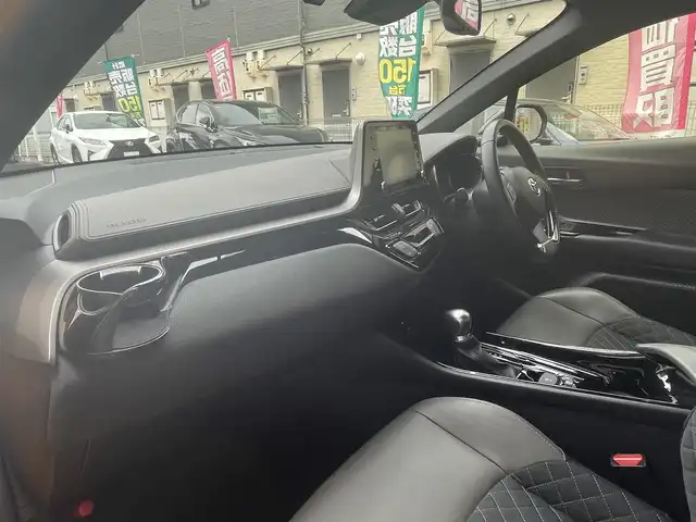 トヨタ Ｃ－ＨＲ G 愛知県 2020(令2)年 4.3万km ブラック/イエロー ワンオーナー/MODELLITAエアロキット/・フロントスポイラー/・サイドスカート/・リアスカート/純正ディスプライオーディオ/・ナビ／Bluetooth／Miracast/バックカメラ/LEDヘッドライト／フォグランプ/シーケンシャルターンランプ/ハーフレザーシート/TOYOTA SAFETY SENSE/・プリクラッシュセーフティ/・レーンディパーチャーアラート/・オートマチックハイビーム/・レーダークルーズコントロール/ブラインドスポットモニター/純正18インチAW/スマートキー＆プッシュスタート/応急用スペアタイヤ