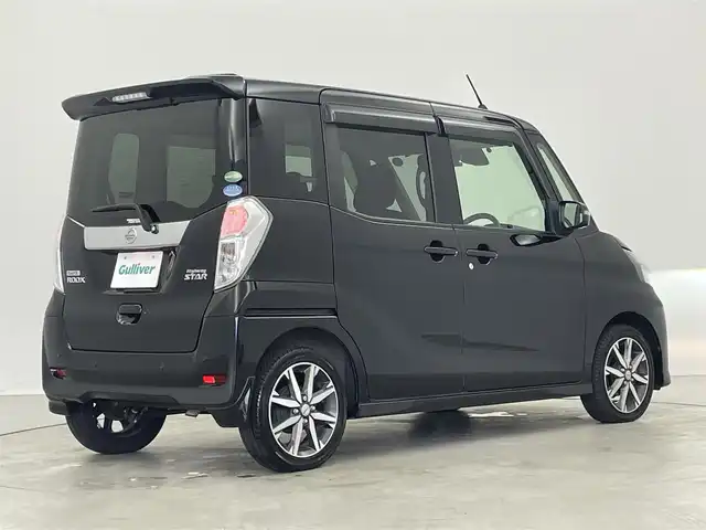 日産 デイズ ルークス ハイウェイスター Gターボ 埼玉県 2019(平31)年 3.5万km ブラック 純正ナビ　アラウンドビューモニター　ドラレコ　ＬＥＤヘッドライト　ＥＴＣ　サーキュレーター　フルセグＴＶ　クルーズコントロール　Ｂｌｕｅｔｏｏｔｈ　オートライト　　オートマチックハイビーム