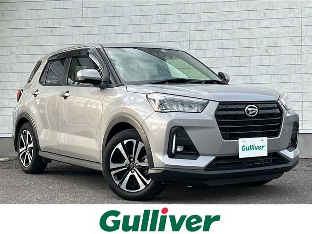 ダイハツ ロッキー プレミアム G 福島県 2022(令4)年 2.4万km グレーマイカM ロッキー専用アルパインナビ　フルセグ　Ｂカメラ　純正ＡＷ　両側シートヒーター　純正ドラレコ　クルコン　電動パーキング　フォグランプ　ＴＶキャンセラー　ＥＴＣ　スペアキー×１　純正フロアマット　４ＷＤ