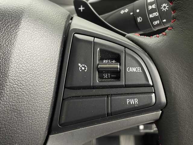 スズキ スペーシア カスタム HYBRID XS ターボ 新潟県 2019(令1)年 1.8万km ピュアホワイトP デュアルセンサーブレーキサポート/社外メモリナビ/　CD/DVD/BT/フルセグ/全周囲カメラ/両側パワースライドドア/クルーズコントロール/LEDオートライト/ハーフレザーシート/純正アルミホイール/パドルシフト/フォグランプ/電格ミラー/ウィンカーミラー/スマートキー/ETC