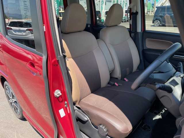 日産 デイズ ルークス HWS X Vセレクション 静岡県 2018(平30)年 4.7万km スパークリングレッド/ブラック ●純正SDナビ/（フルセグ/CD/DVD/Bluetooth）/(MM317D-W)/●全方位カメラ/●衝突軽減ブレーキ/●レーンキープアシスト/●オートライト/●オートマチックハイビーム/●フォグランプ/●革巻きステアリング/●ステアリングスイッチ/●電動格納ウインカーミラー/●両側パワースライドドア/●ETC/●純正フロアマット/●ISOFIX/●純正ドライブレコーダー/●プッシュスタート/●スマートキー/●スペアキー×1/●横滑り防止装置/●純正15インチアルミホイール/●W+サイドSRS+ABS/●保証書/●取扱説明書