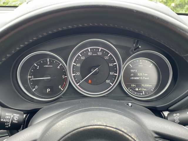 マツダ ＣＸ－５ XD Lパッケージ 新潟県 2017(平29)年 7.6万km ソウルレッドクリスタルM 4WD/純正SDナビ/CD/DVD/BT/フルセグテレビ/バックカメラ/ETC/ドライブレコーダー/サンルーフ/衝突被害軽減ブレーキ/レーンキープアシスト/レーダークルーズコントロール/革シート/パワーシート/シートヒーター /ステアリングヒーター/ステアリングスイッチ/コーナーセンサー/パワーバックドア/スマートキー/プッシュスタート/LEDヘッドライト/オートライト/オートハイビーム/フォグランプ/純正19インチアルミホイール