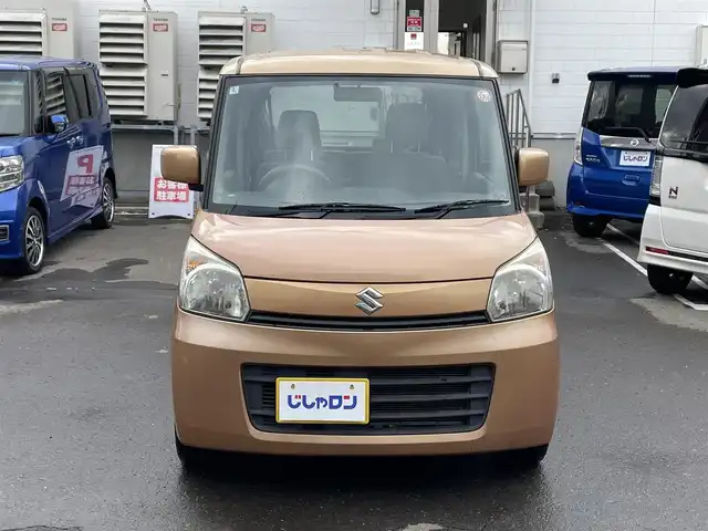 スズキ スペーシア X 道央・札幌 2013(平25)年 10.6万km キャンドルオレンジメタリック プッシュスタート/純正ナビ・TV/バックカメラ/左側パワースライドドア/ETC