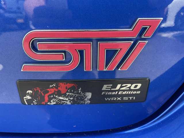 スバル ＷＲＸ ＳＴＩ EJ20 Final edition full package 静岡県 2020(令2)年 2.7万km WRブルーパール 社外9インチナビ/フルセグTV/Blu-ray/DVD/CD/SD/BT/MSV/レカロハーフレザーシート/前席シートヒーター/前席パワーシート/ブラインドスポットモニター/フロントカメラ/サイドカメラ/バックカメラ/ドライブレコーダー/ETC/LEDヘッドライト/ステアリングスイッチ/純正19インチAW/スマートキー×2/保証書/取扱説明書/ナビ取扱説明書/R4/5/7点検記録簿有