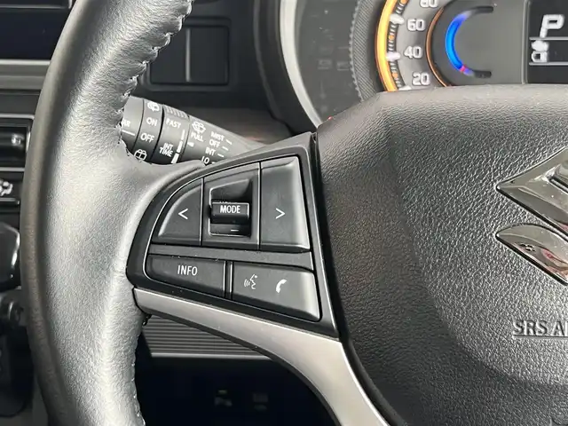 スズキ スペーシア ギア HYBRID XZ 大阪府 2020(令2)年 1.8万km ブルーイッシュブラックパール3 ワンオーナー/社外メモリーナビ・ワンセグTV・/　　　　　CD・DVD・SD/両側パワースライドドア/クルーズコントロール/セーフティサポート/スマートキー2個/ルーフレール/バックカメラ/ETC/LEDフォグランプ/ドライブレコーダー/ステアリングスイッチ/前席シートヒーター/LEDオートヘッドライト/純正サイドドアバイザー/電動格納ウインカーミラー/純正14インチアルミホイール