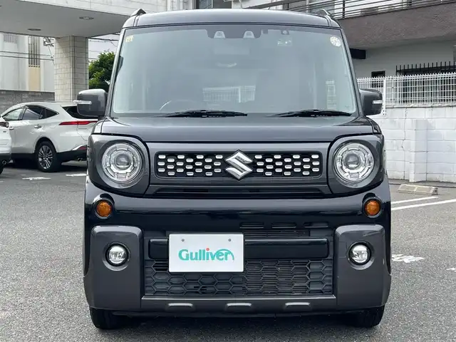 スズキ スペーシア ギア HYBRID XZ 大阪府 2020(令2)年 1.8万km ブルーイッシュブラックパール3 ワンオーナー/社外メモリーナビ・ワンセグTV・/　　　　　CD・DVD・SD/両側パワースライドドア/クルーズコントロール/セーフティサポート/スマートキー2個/ルーフレール/バックカメラ/ETC/LEDフォグランプ/ドライブレコーダー/ステアリングスイッチ/前席シートヒーター/LEDオートヘッドライト/純正サイドドアバイザー/電動格納ウインカーミラー/純正14インチアルミホイール