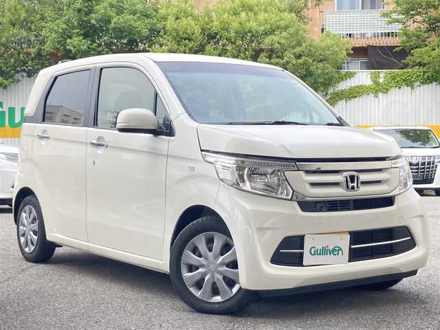 ホンダ Ｎ ＷＧＮ G Lパッケージ 兵庫県 2017(平29)年 1.3万km プレミアムホワイトパールⅡ 純正ギャザーズナビ/CD/FM/AM/ワンセグTV/Bluetooth/バックカメラ/ETC/USB接続/ステアリングスイッチ/AAC/革巻きステアリング/ライトレベライザー/LEDライト/電動格納ミラー/スマートキー×2