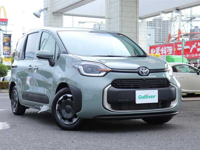 トヨタ シエンタ ハイブリッド Z 神奈川県 2025(令7)年 0.1万km未満 アーバンカーキ ワンオーナー/純正メモリナビ/フルセグテレビ/バックカメラ/アイドリングストップ/ウィンカーミラー/クルーズコントロール/プッシュスタート/ハンズフリー両側パワースライドドア/ETC/Bi-BeamLEDヘッドランプ/エレクトロシフトマチック/オプティトロンメーター/サンシェード/消臭撥水撥油機能付ファブリックシート/保証書/取説/スペアキー×1