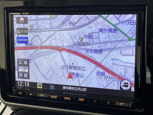 マツダ フレアワゴン カスタムスタイル ハイブリッド XT 愛知県 2023(令5)年 5万km パールⅡ 社外８型ナビ　ＨＵＤ　全方位カメラ　禁煙車　両側パワスラ　Ｂｌｕｅｔｏｏｔｈ　フルセグＴＶ　ＤＶＤ再生　前後ドラレコ　ＥＴＣ　衝突軽減　レーンキープ　ＬＥＤオートライト　黒ハーフレザー　ターボ搭載車　プッシュスタート　スマートキー　パドルシフト　リアシーリングファン　フォグランプ