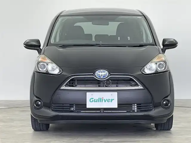 トヨタ シエンタ ハイブリッド G 群馬県 2016(平28)年 8.5万km ブラックマイカ ナビ　バックカメラ　両側パワースライドドア　寒冷地仕様車　純正エンジンスターター　横滑り防止　ヘッドライトレベライザー　オートエアコン　ステアリングスイッチ　スマートキー　プッシュスタート
