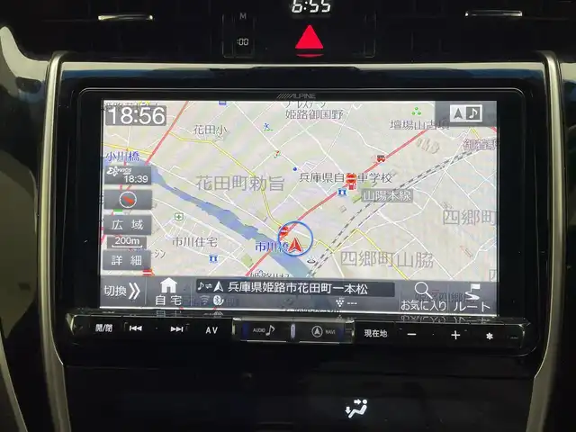 トヨタ ハリアー プレミアム 兵庫県 2018(平30)年 5.4万km ブラック 衝突軽減ブレーキ/サンルーフ/社外メモリーナビ＆フルセグTV/（CD＆DVD＆SD＆BT）/バックカメラ/ビルトインETC/ハーフレーザーシート/シートヒーター/アイドリングストップ/オートライト/LEDライト/純正１８inアルミホイール/純正ドアバイザー/フロアマット/パワーバックドア/コーナーセンサー/W＆サイドカーテンエアバック