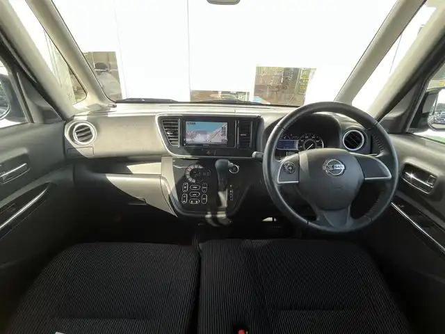 日産 デイズ ルークス ハイウェイスター Xターボ 宮崎県 2019(平31)年 6.4万km 黒 社外ナビゲーション（MDV-D505BTW）/全方位カメラ/衝突軽減ブレーキ/ETC車載器/片側パワースライドドア/オートエアコン/LEDヘッドライト/フォグランプ/アイドリングストップ/プッシュスタート/スマートキー