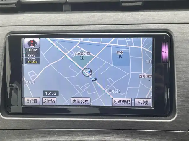 トヨタ プリウス S 栃木県 2014(平26)年 2.9万km ボルドーマイカメタリック 純正SDナビ/・フルセグTV/・CD/DVD/BT/・SD/AM.FM/バックカメラ/ビルトインETC/スマートキー/プッシュスタート/HIDヘッドライト/フォグランプ/オートライト/ステアリングスイッチ/純正15インチAW/フロアマット/横滑り防止システム/電動格納ウィンカーミラー