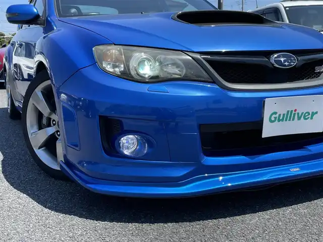スバル インプレッサ ＷＲＸ STi 神奈川県 2012(平24)年 7.2万km WRブルーマイカ ワンオーナー/純正レカロハーフレザーシート/純正18インチAW/BLITZ車高調/柿本改マフラー/社外HDDナビ・地デジTV/社外CD/DVD/MSV/BT/USB/ETC/プッシュスタート/スマートキー×2/H24/25/26/27/28/29/R1/3/4/5/6年/ディーラー整備記録/保証書・取説あり