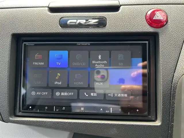 ホンダ ＣＲ－Ｚ α 埼玉県 2010(平22)年 8.6万km クリスタルブラックパール ・社外ナビ（TV/DVD/CD/BT/SD/USB）/・フルセグテレビ/・バックカメラ/・ステアリングスイッチ/・クルーズコントロール/・パドルシフト/・横滑り防止装置/・ETC/・電動格納ミラー/・ウィンカーミラー/・スポーツモード/・ノーマルモード/・ECONモード/・ドライブレコーダー/・スマートキー/・オートライト/・HIDヘッドライト/・フォグライト/・純正フロアマット/・純正16インチアルミホイール/・ドアバイザー