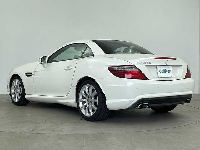 メルセデス・ベンツ ＳＬＫ３５０ ブルーエフィシェンシー 鹿児島県 2012(平24)年 4万km 白 純正ナビ/harman/kardonプレミアムサウンド/クルーズコントロール/パワーシート/レザーシート/シートヒーター/エアスカーフ/純正ドライブレコーダー/オープンカー/取説、保証書