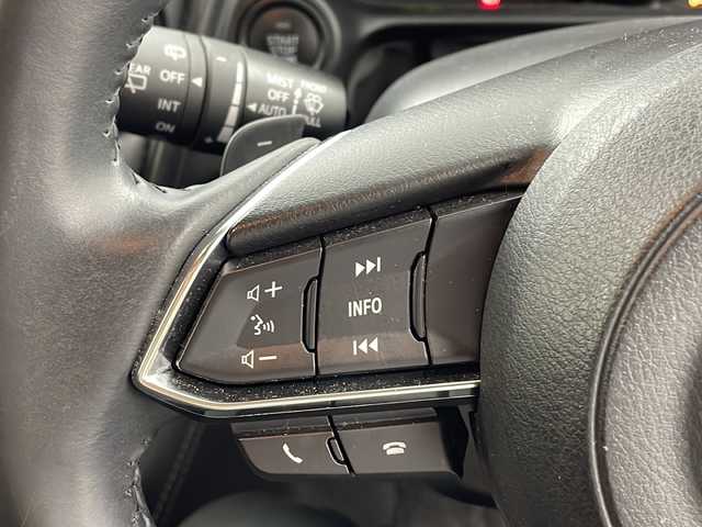 マツダ ＣＸ－３ XDプロアクティブSパッケージ 兵庫県 2018(平30)年 4.2万km セラミックM ・純正SDナビ/・CD/DVD/BT/USB/AUX/・フルセグTV/・衝突軽減システム/・横滑り防止装置/・レーンキープアシスト/・クリアランスソナー/・前後コーナーセンサー/・アラウンドビューモニター/・電動パーキングブレーキ/・オートホールド/・レーダークルーズコントロール/・パドルシフト/・LEDオートライト/・オートマチックハイビーム/・HUD/・BSM/・４WD/・シートヒーター（運転席＋助手席）/・パワーシート（運転席）/・メモリーシート（運転席）/・ステアリングヒーター/・ハーフレザー/・革巻きステアリング/・ETC/・スマートキー/・プッシュスタート/・純正１８インチアルミホイール/・純正フロアマット