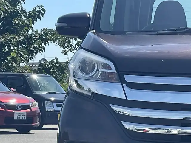 日産 デイズ ルークス HWS X Vセレ +SeftyⅡ 山形県 2015(平27)年 8.3万km モカブラウンP 純正SDナビ/　　【CD DVD BT フルセグ USB AUX】/アラウンドビューモニター/パワースライドドア/HIDヘッドライト/純正14インチアルミホイール/ドライブレコーダー/アイドリングストップ/電動格納ウィンカーミラー/フォグランプ/スマートキー