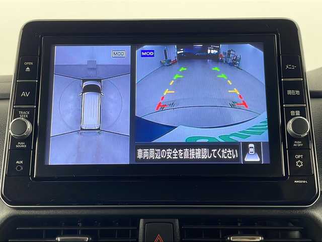 日産 ルークス ハイウェイスター Gターボ 埼玉県 2022(令4)年 3.4万km 青 9インチ純正SDナビ（MM321D-L）（Bluetooth　フルセグTV　CD　DVD　AM　FM）/全方位カメラ/純正ドライブレコーダー/ビルトインETC/片側パワースライドドア/純正アルミホイール/純正フロアマット/衝突軽減ブレーキ/レーンキープアシスト/スペアキー１本/ウィンカーミラー/LEDライト/オートライト