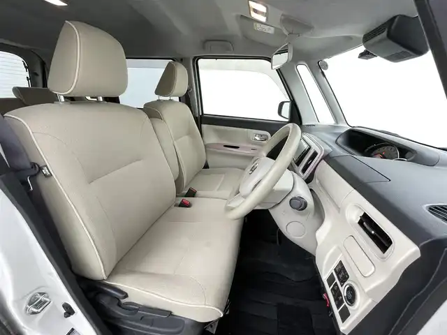 ダイハツ ムーヴ キャンバス G メイクアップ リミテッド　SAⅢ 熊本県 2019(平31)年 5.8万km パールホワイトⅢ/ライトローズマイカメタリックⅡ 2トーン 社外ナビCN-RE04WD（ＣＤ・ＤＶＤ・フルセグ・ＳＤ）/全周囲カメラ　/社外前方ドライブレコーダー　/ＥＴＣ　/両側パワースライドドア　/後ろのみクリアランスソナー　/アイドリングストップ　/衝突軽減ブレーキ　/レーンキープアシスト/横滑り防止/純正フロアマット/オートライト/オートマチックハイビーム/LEDヘッドライト/フォグランプ/スマートキー/プッシュスタート/スペアキー1本/保証書/取扱説明書