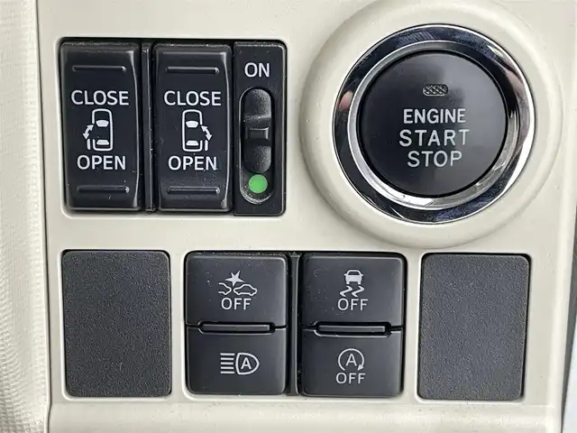 ダイハツ ムーヴ キャンバス G メイクアップ リミテッド　SAⅢ 熊本県 2019(平31)年 5.8万km パールホワイトⅢ/ライトローズマイカメタリックⅡ 2トーン 社外ナビCN-RE04WD（ＣＤ・ＤＶＤ・フルセグ・ＳＤ）/全周囲カメラ　/社外前方ドライブレコーダー　/ＥＴＣ　/両側パワースライドドア　/後ろのみクリアランスソナー　/アイドリングストップ　/衝突軽減ブレーキ　/レーンキープアシスト/横滑り防止/純正フロアマット/オートライト/オートマチックハイビーム/LEDヘッドライト/フォグランプ/スマートキー/プッシュスタート/スペアキー1本/保証書/取扱説明書