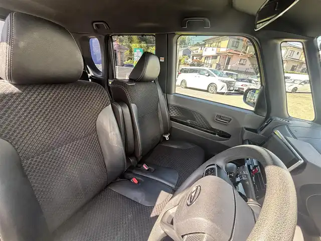 ダイハツ タント カスタム X 熊本県 2019(令1)年 5.8万km マスタードイエローマイカメタリック 純正9インチナビ（NSZN-Y69DS）/【フルセグTV/CD/DVD/Bluetooth】/バックカメラ/両側パワースライドドア/運転席ロングスライドシート/衝突軽減装置/コーナーセンサー/アイドリングストップ/純正15インチAW/前ドライブレコーダー/ビルトインETC/オートライト/電動格納ミラー/プッシュスタート/ステアリングスイッチ/フロアマット/ドアバイザー/横滑り防止/盗難防止装置/保証書/取扱説明書