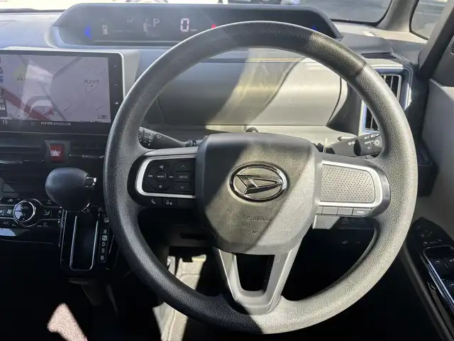 ダイハツ タント カスタム X 熊本県 2019(令1)年 5.8万km マスタードイエローマイカメタリック 純正9インチナビ（NSZN-Y69DS）/【フルセグTV/CD/DVD/Bluetooth】/バックカメラ/両側パワースライドドア/運転席ロングスライドシート/衝突軽減装置/コーナーセンサー/アイドリングストップ/純正15インチAW/前ドライブレコーダー/ビルトインETC/オートライト/電動格納ミラー/プッシュスタート/ステアリングスイッチ/フロアマット/ドアバイザー/横滑り防止/盗難防止装置/保証書/取扱説明書