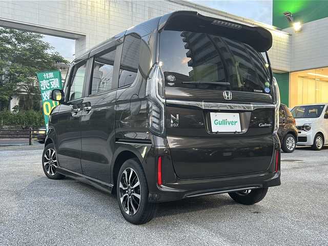 ホンダ Ｎ ＢＯＸ カスタム G L ホンダセンシング 沖縄県 2018(平30)年 3万km プレミアムグラマラスブロンズP 純正ナビ/【AM・FM・CD・DVD・TV・iPod・SD・USB・BT・AUX】/レーダークルコン/ETC/Bカメラ/両側パワスラ/後方コーナーセンサー/オートライト/オートハイビーム/LEDライト/Fフォグ/純正フロアマット/純正アルミホイール/電格ミラー/ウインカーミラー/ドアバイザー