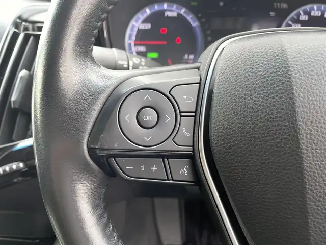 トヨタ クラウン ハイブリッド RS 愛媛県 2019(平31)年 2.7万km ブラック 純正ナビ　/全周囲カメラ　/自動駐車システム/トヨタセーフティセンス/レーダークルーズコントロール/衝突被害軽減装置/車線逸脱防止装置/ブラインドスポットモニター　/D/N席シートベンチレーション　/D/N席シートヒーター　/D/N席パワーシート　/ステアリングヒーター/ヘッドアップディスプレイ/パドルシフト　/ドラレコ　/電動パーキングブレーキ　/ETC2.0/電動チルト＆テレスコピック機構/現状サマー(純正AW)(225/45/R18)/BRIDGESTONE REGNO